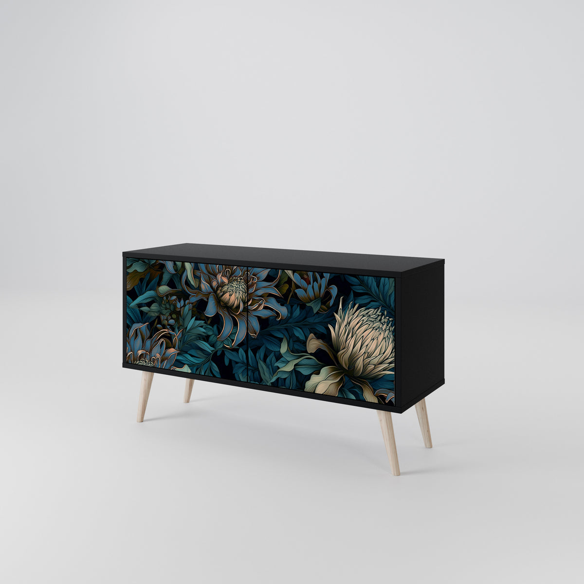 TWILIGHT BLOOM Móvel de TV Compacto de 2 Portas