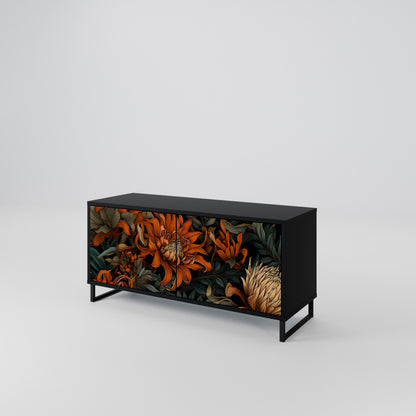 DAWN BLOOM Móvel de TV Compacto de 2 Portas