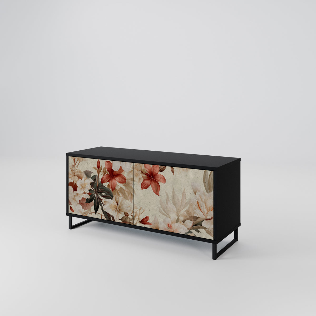 PETAL HARMONY Móvel de TV Compacto de 2 Portas