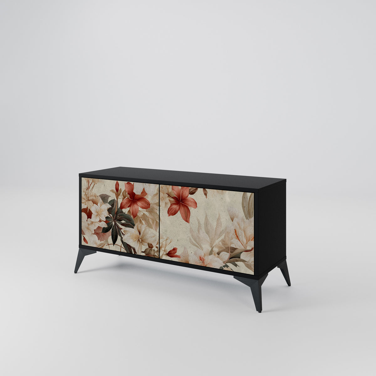 PETAL HARMONY Móvel de TV Compacto de 2 Portas