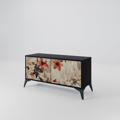 PETAL HARMONY Móvel de TV Compacto de 2 Portas
