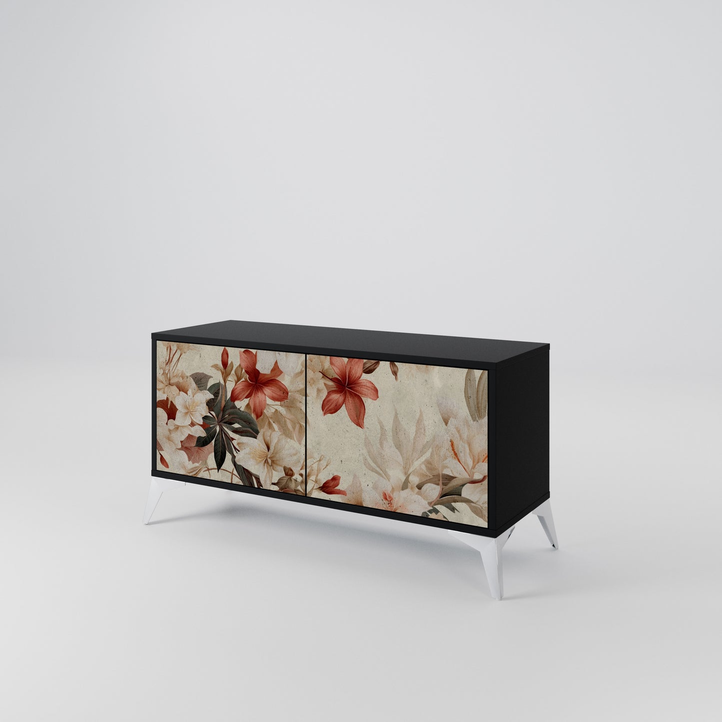 PETAL HARMONY Móvel de TV Compacto de 2 Portas