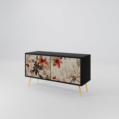 PETAL HARMONY Móvel de TV Compacto de 2 Portas