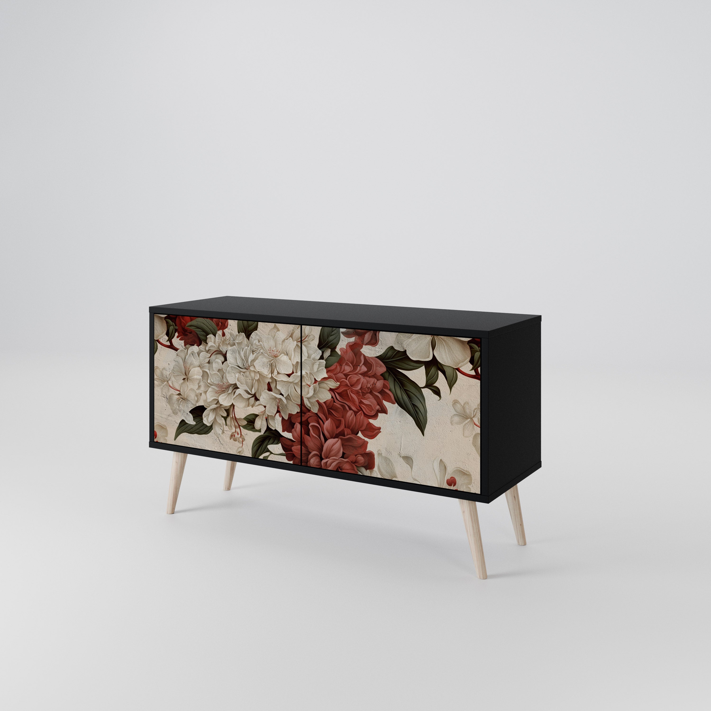 EPHEMERAL DAYS Compact 2-Door TV Cabinet