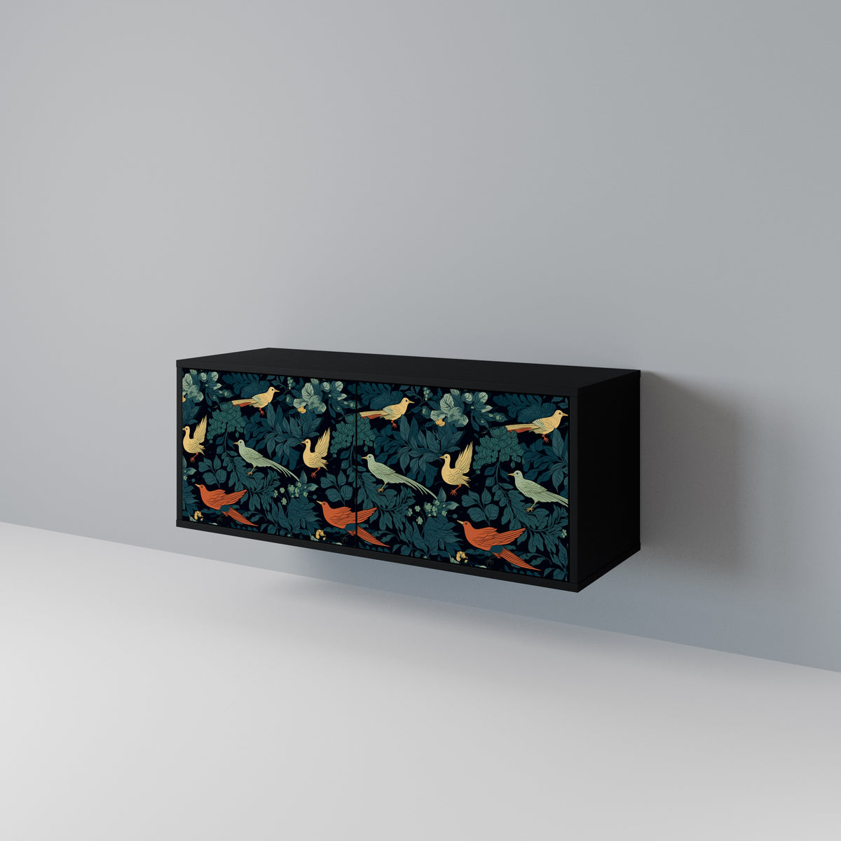 FOWL ORNAMENT Móvel de TV Compacto de 2 Portas