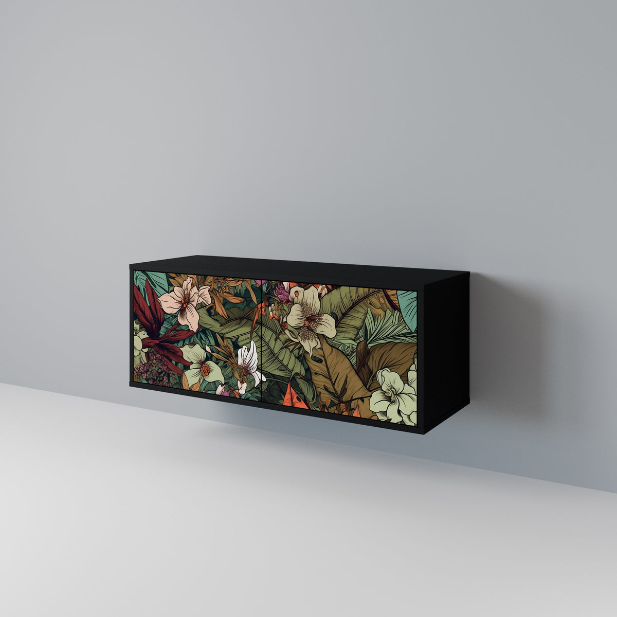 BOTANICAL EMERGENCE Móvel de TV Compacto de 2 Portas