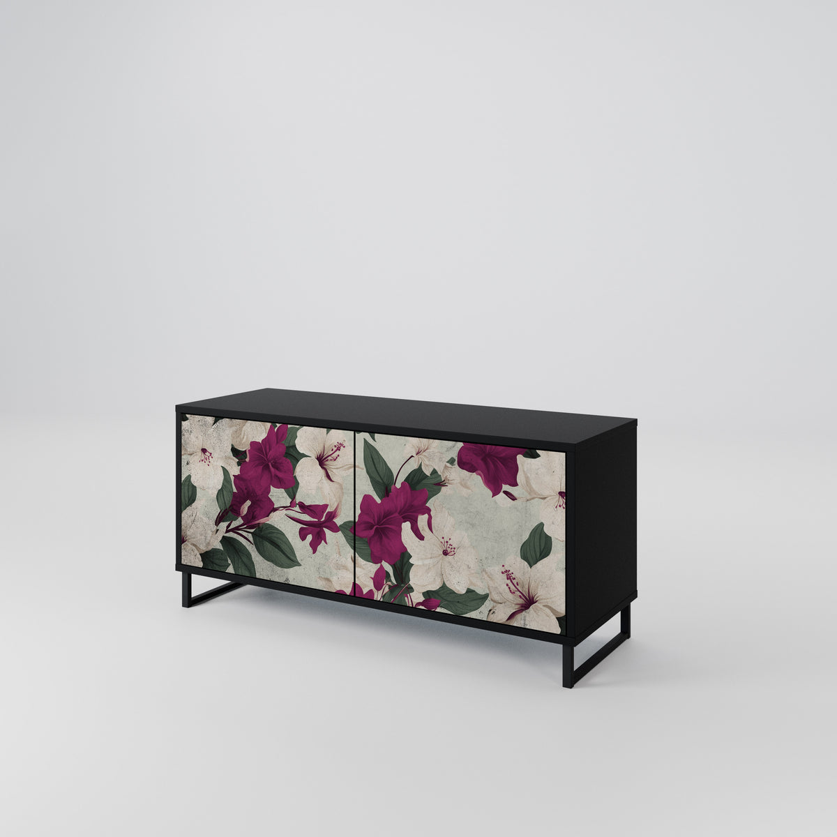 FLOWERET DREAM Móvel de TV Compacto de 2 Portas