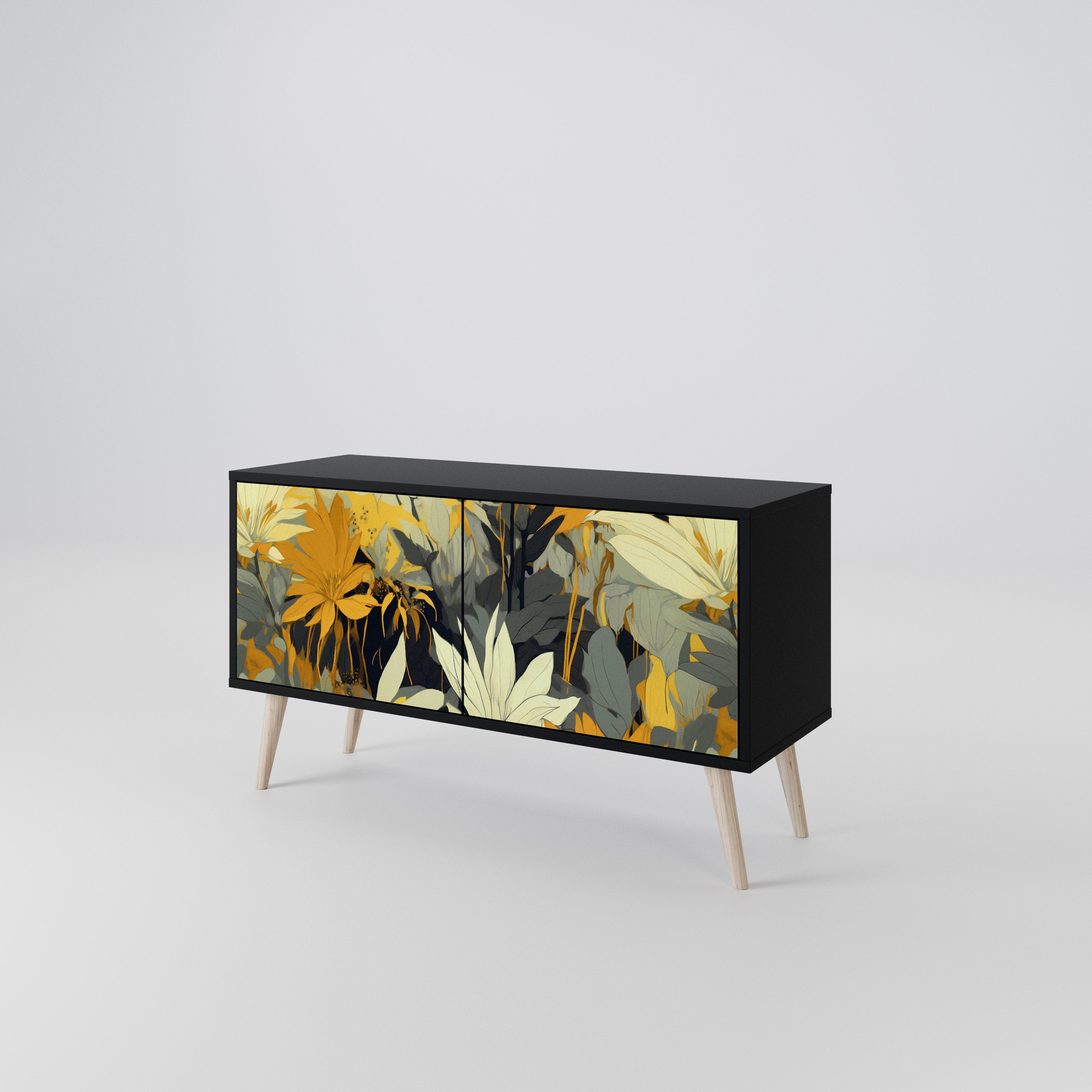 SUNKISSED LILY Compact 2-Door TV Cabinet