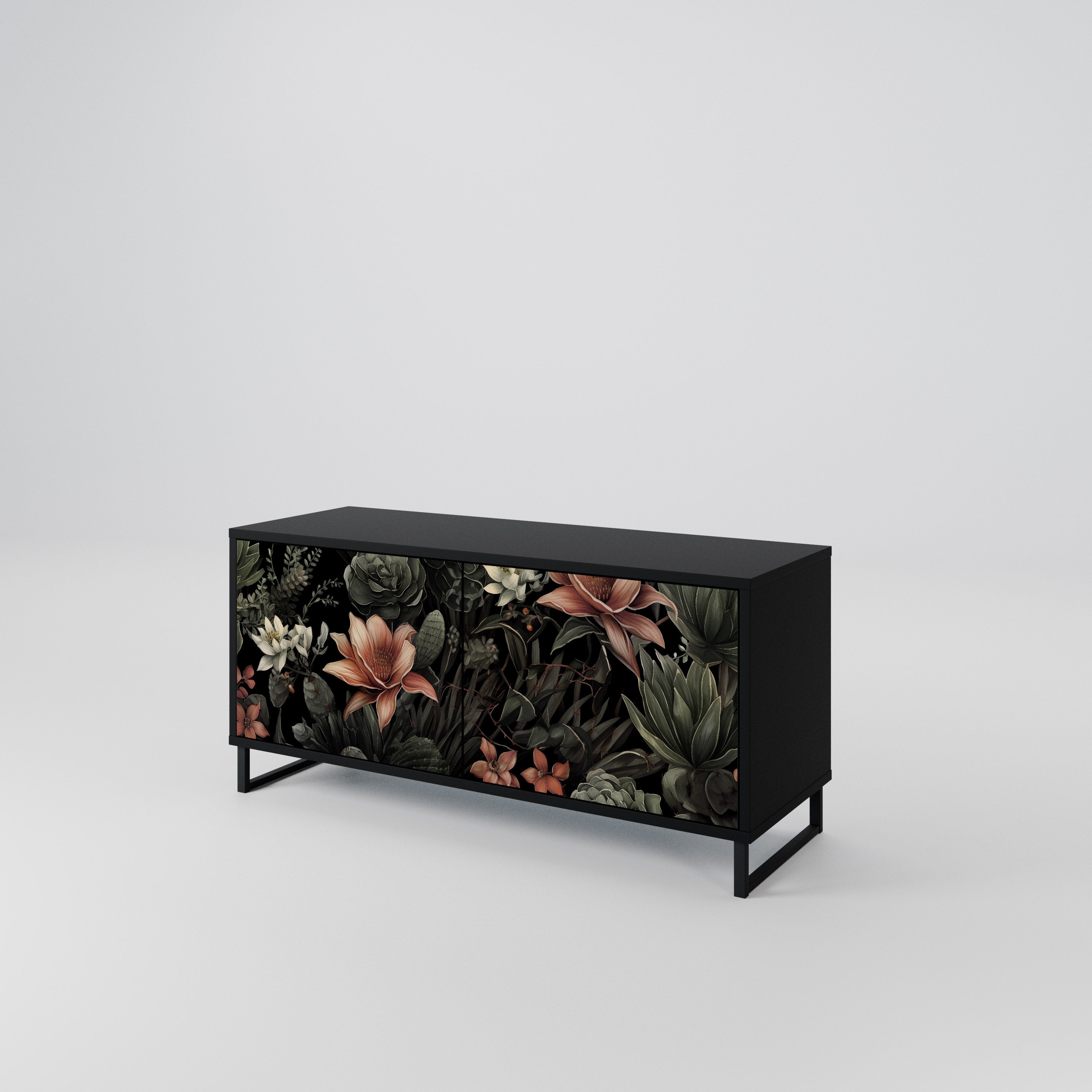 SECRET VERDURE Compact 2-Door TV Cabinet