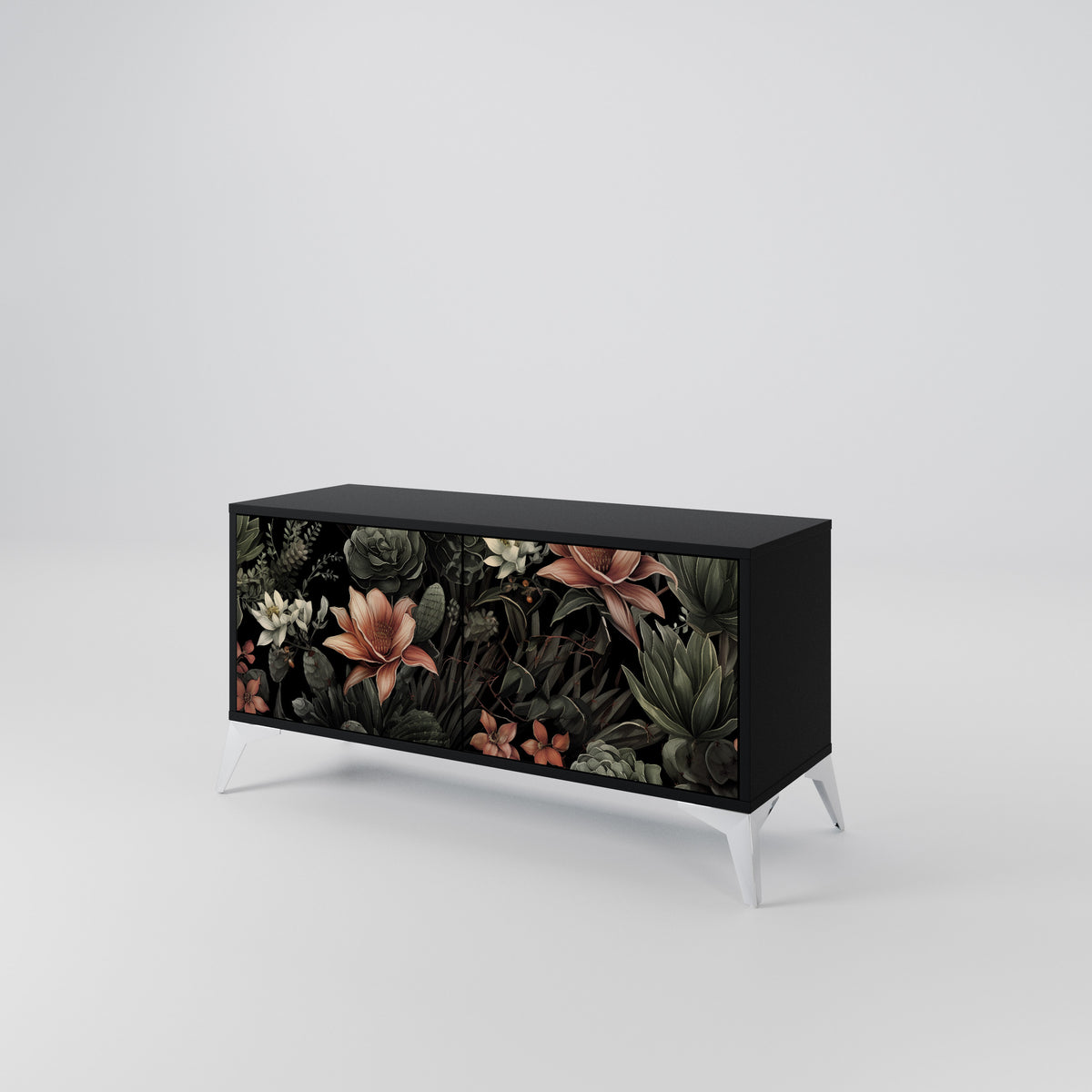 SECRET VERDURE Móvel de TV Compacto de 2 Portas