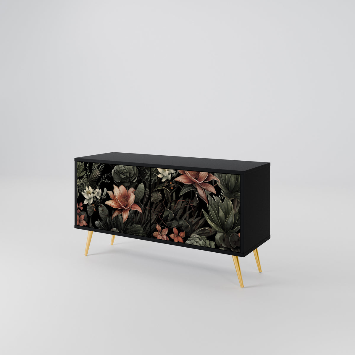 SECRET VERDURE Móvel de TV Compacto de 2 Portas