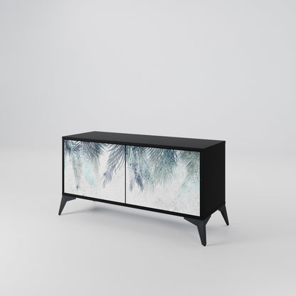 PALM VEIL Móvel de TV Compacto de 2 Portas