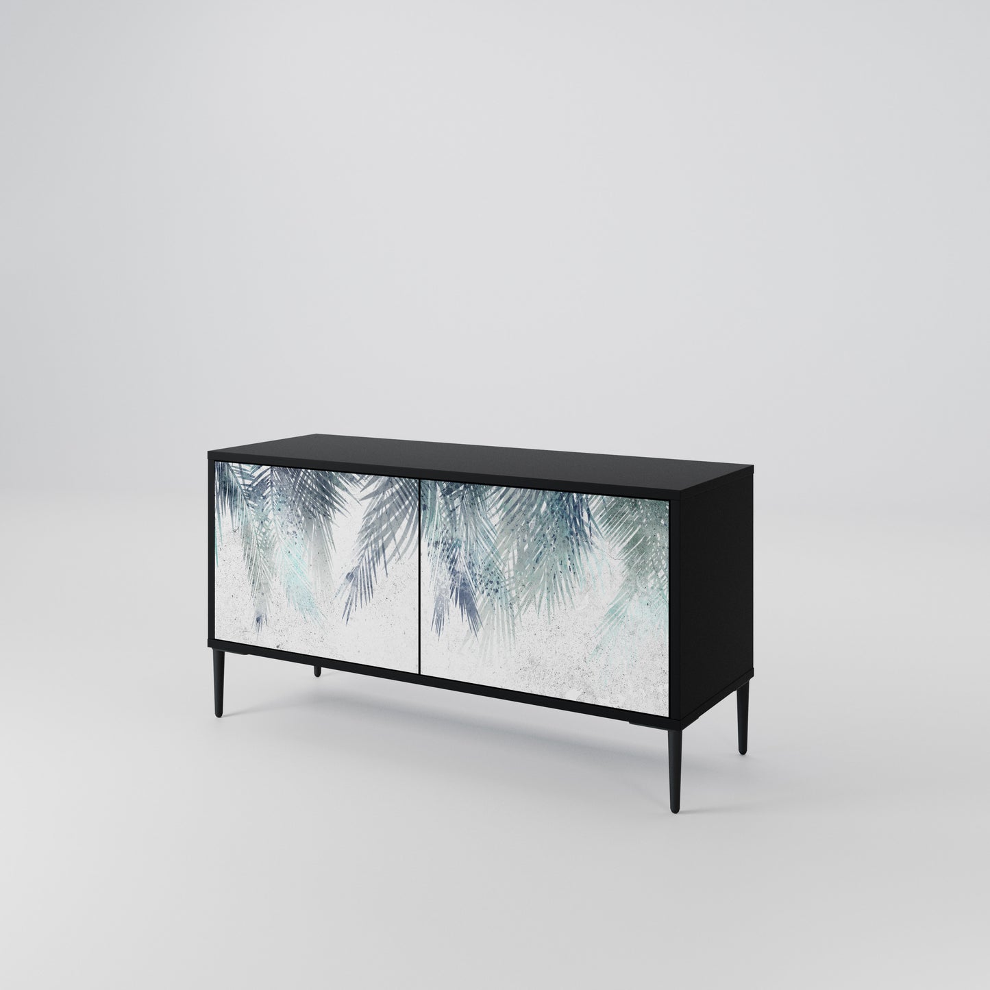 PALM VEIL Móvel de TV Compacto de 2 Portas