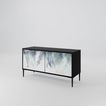 PALM VEIL Móvel de TV Compacto de 2 Portas