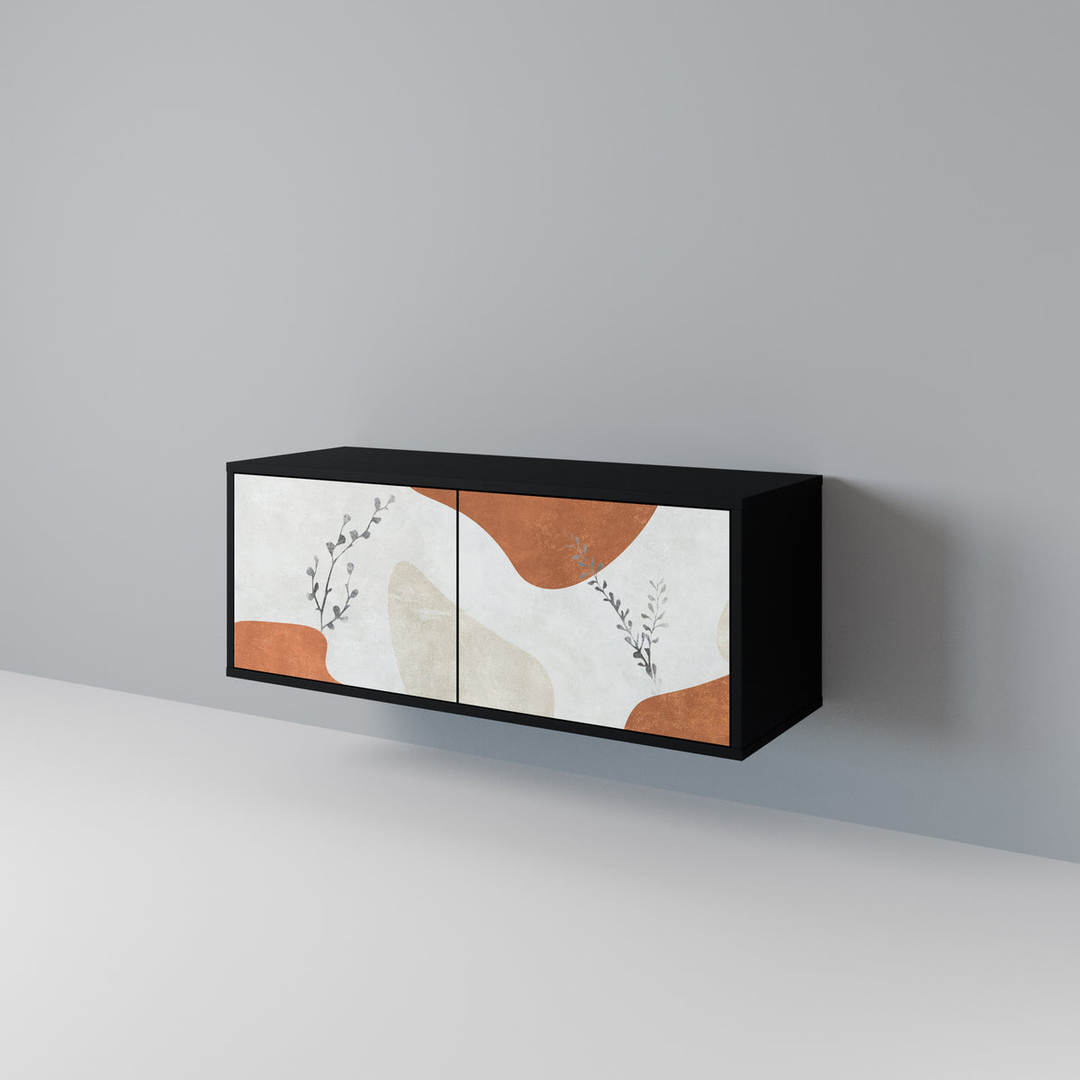 TRANQUIL TWIG Móvel de TV Compacto de 2 Portas