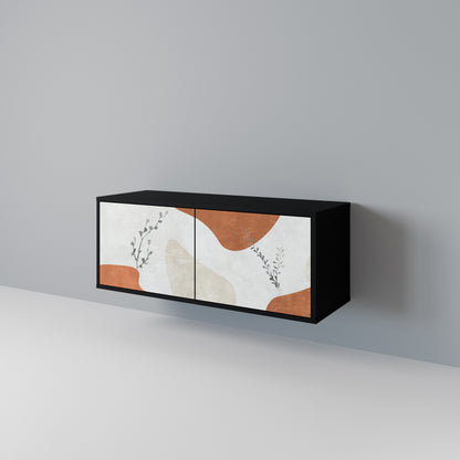 TRANQUIL TWIG Móvel de TV Compacto de 2 Portas