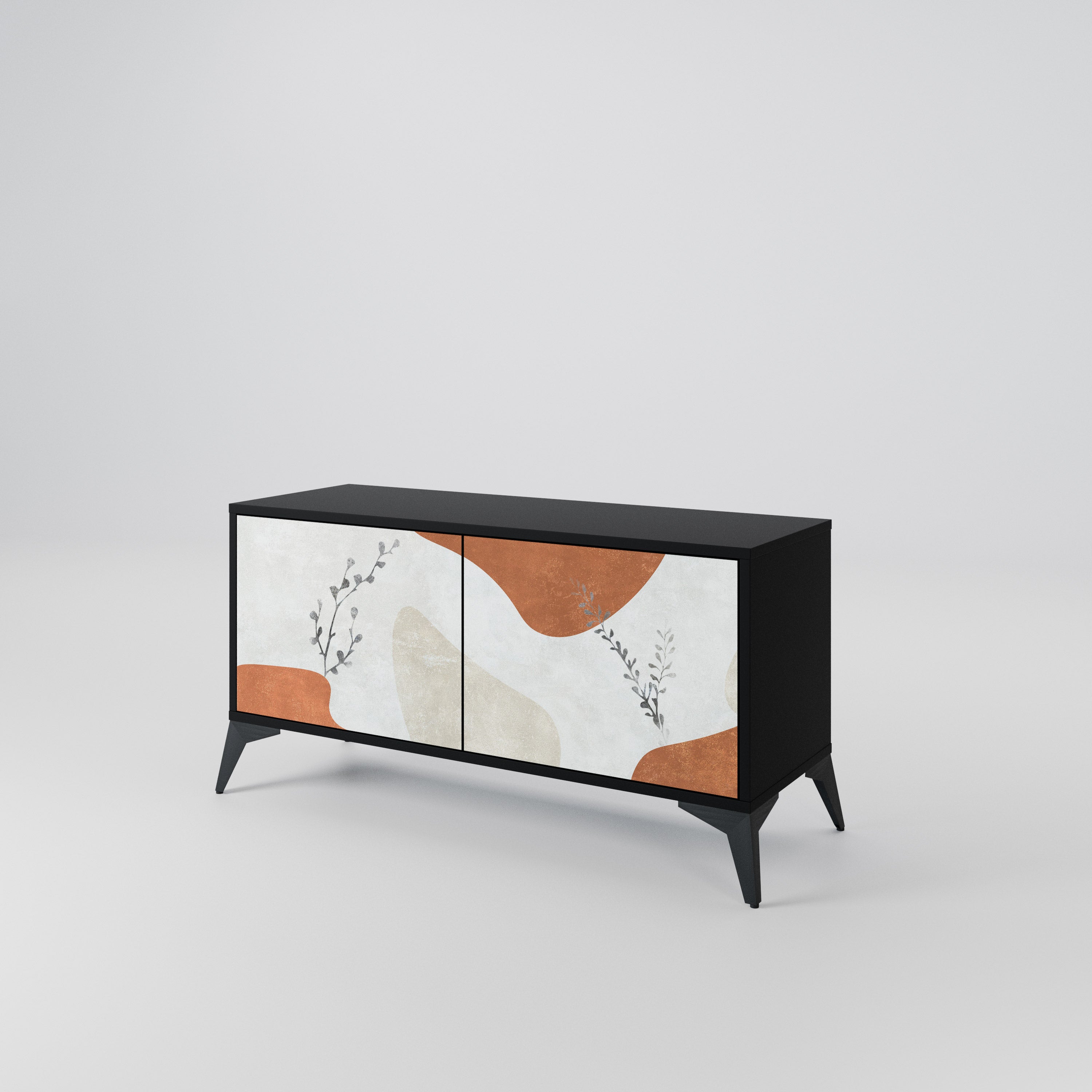 TRANQUIL TWIG Compact 2-Door TV Cabinet
