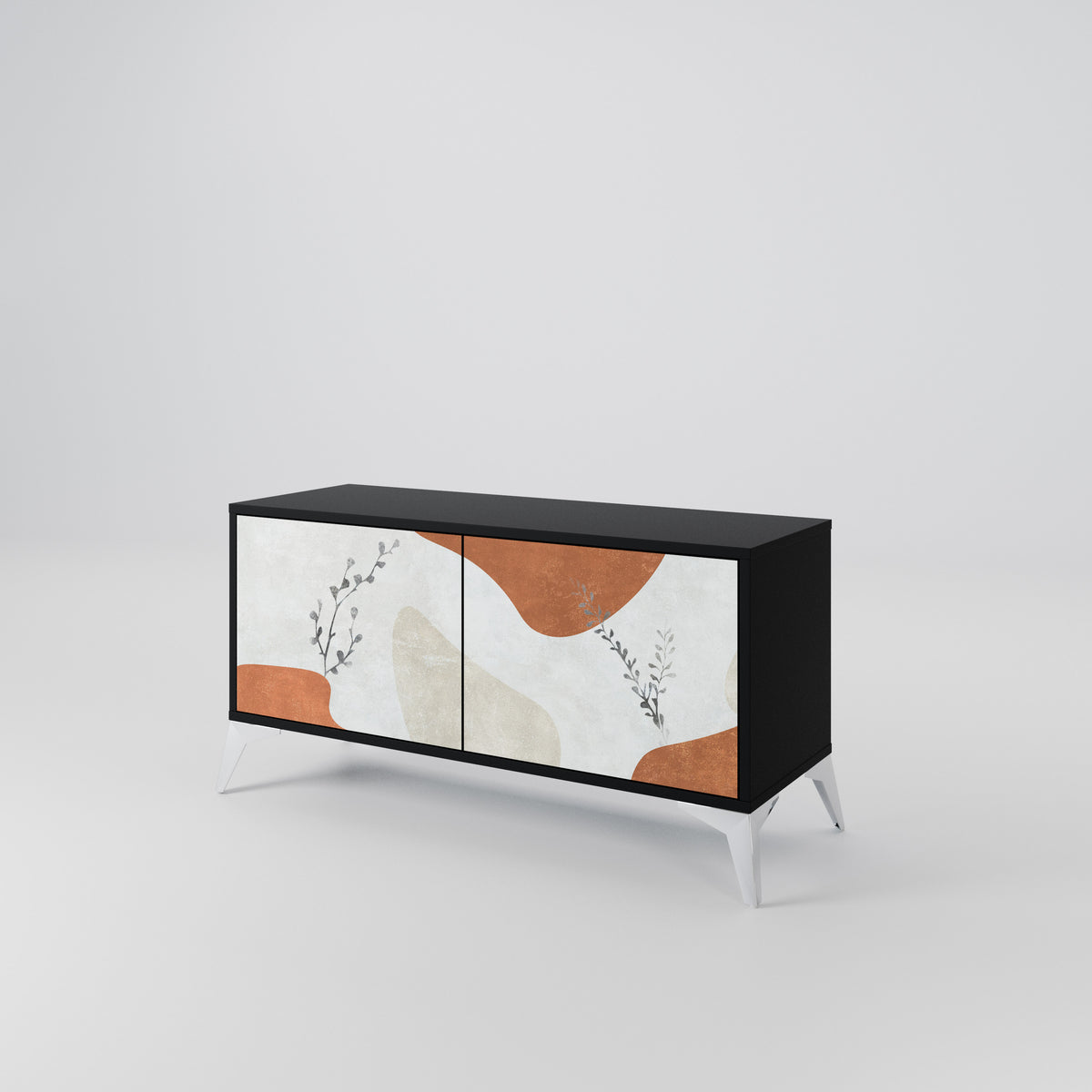 TRANQUIL TWIG Móvel de TV Compacto de 2 Portas