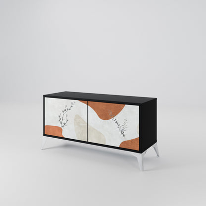 TRANQUIL TWIG Móvel de TV Compacto de 2 Portas