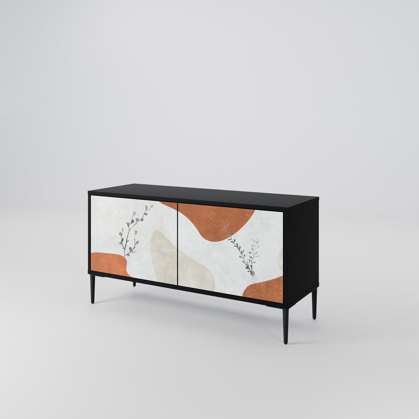 TRANQUIL TWIG Móvel de TV Compacto de 2 Portas