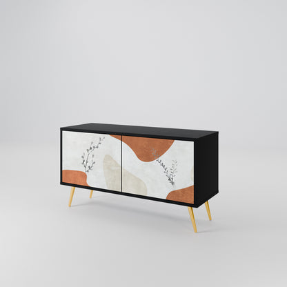 TRANQUIL TWIG Móvel de TV Compacto de 2 Portas