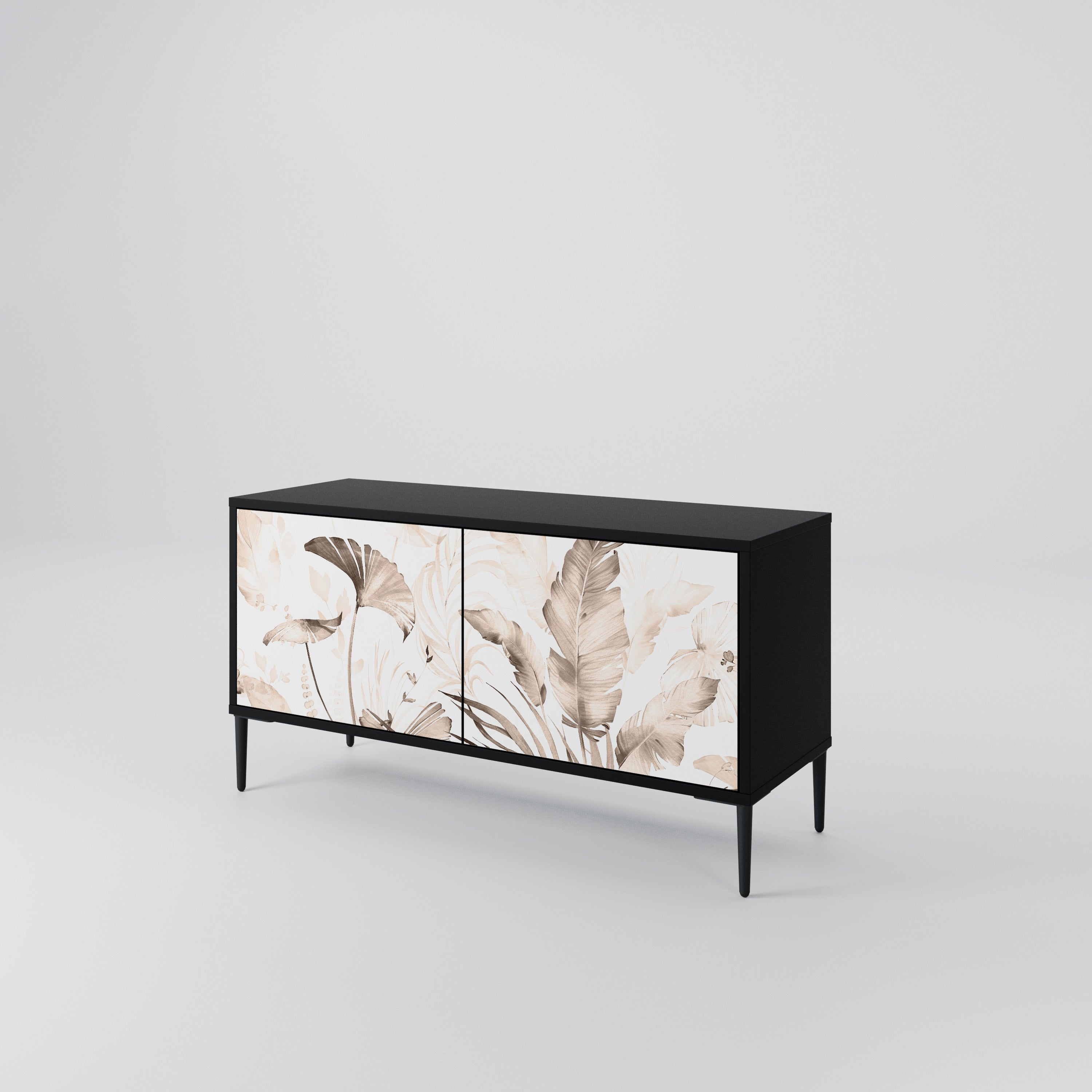 WILD TENDERNESS Compact 2-Door TV Cabinet
