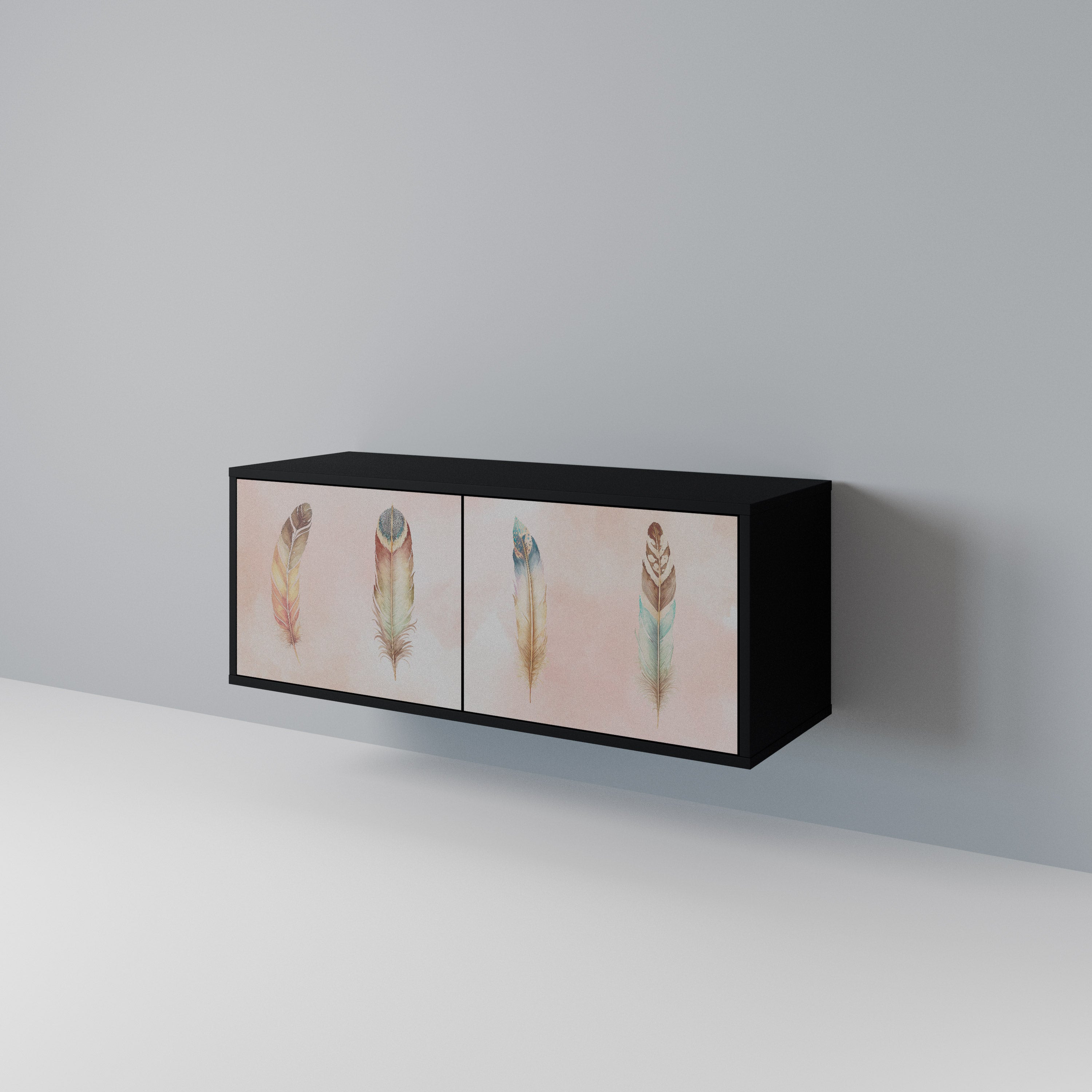 THE DELIQUESCE Compact 2-Door TV Cabinet