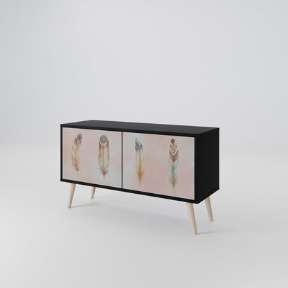 THE DELIQUESCE Móvel de TV Compacto de 2 Portas