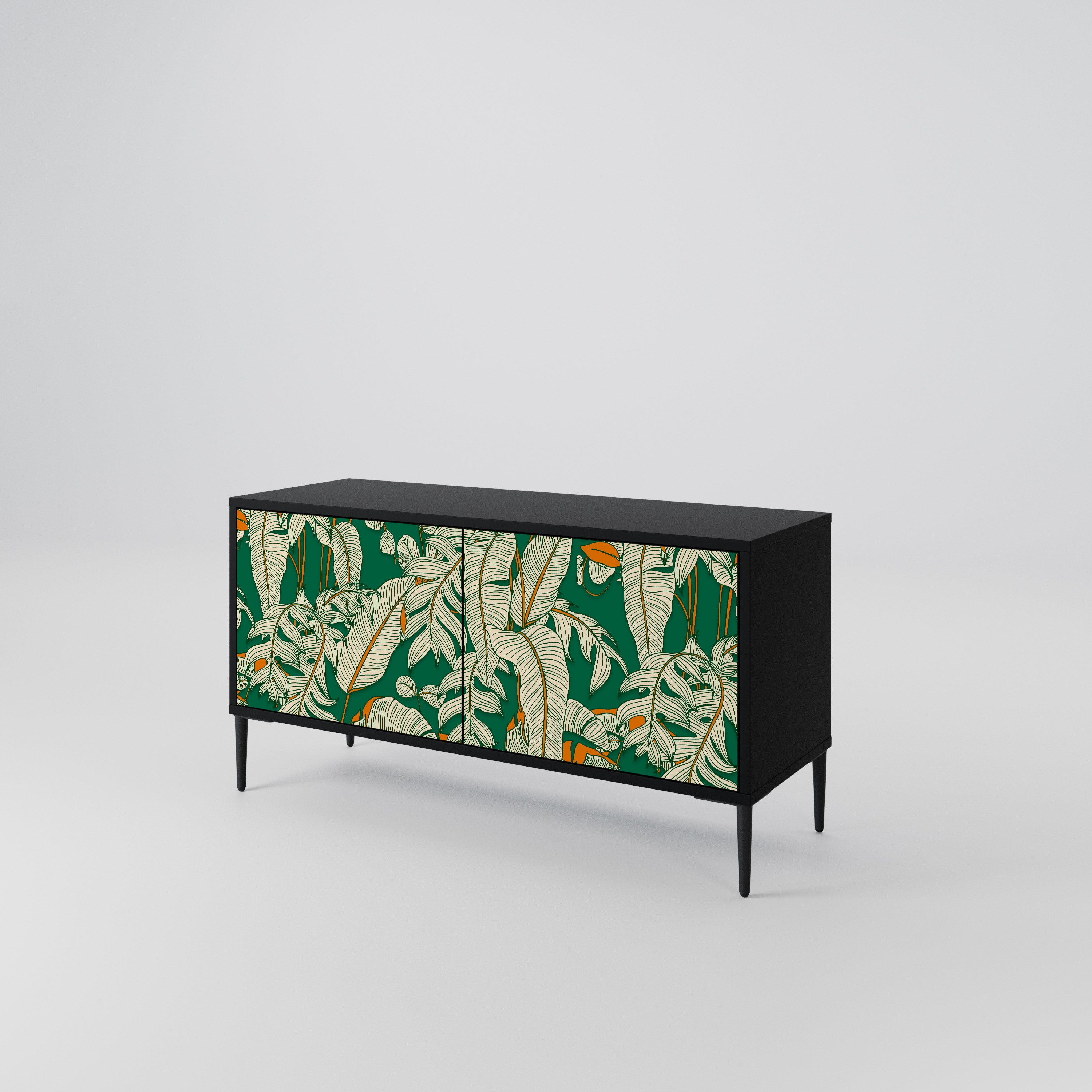 VERDANT PLEASURES Compact 2-Door TV Cabinet