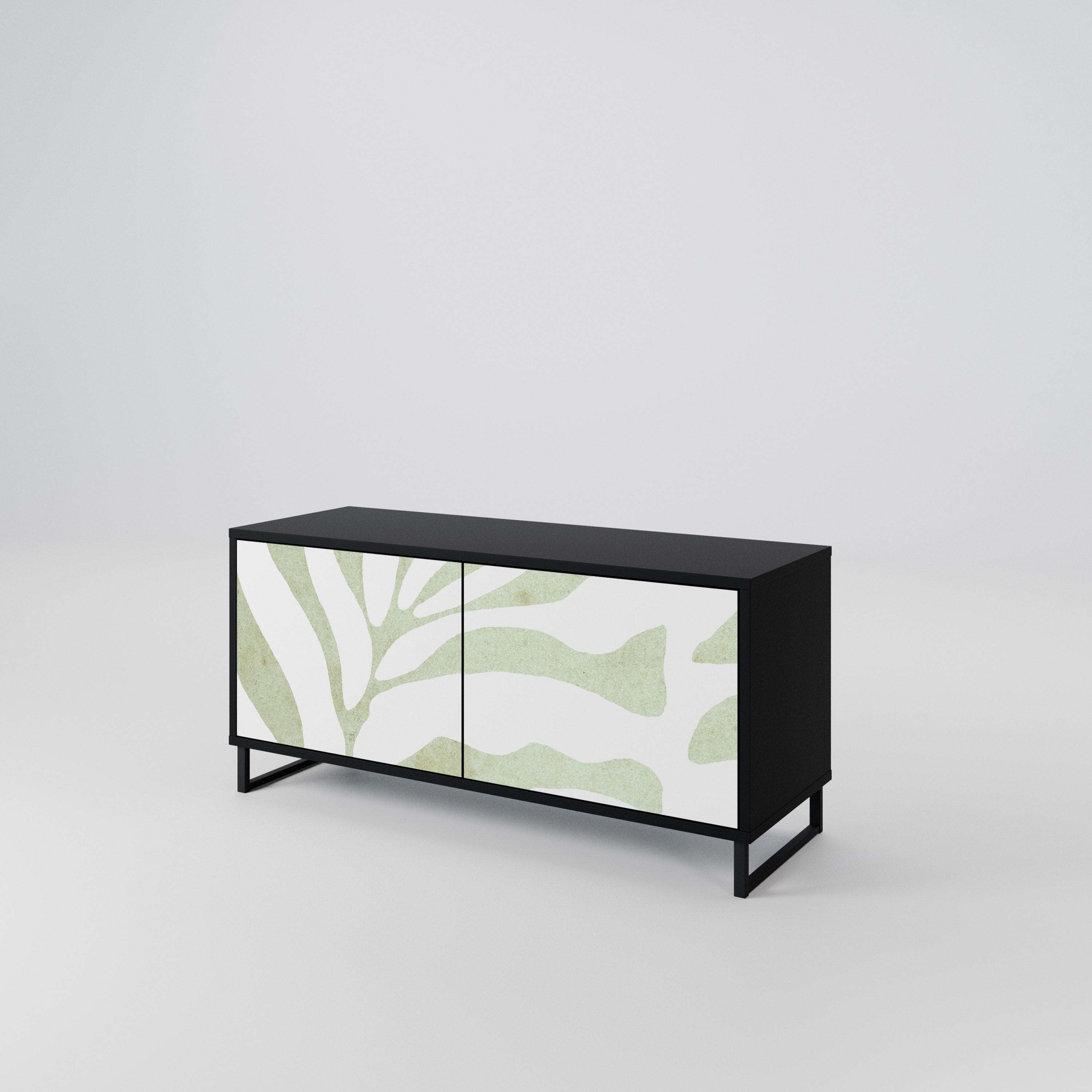 BOTANICAL SPARK Compact 2-Door TV Cabinet
