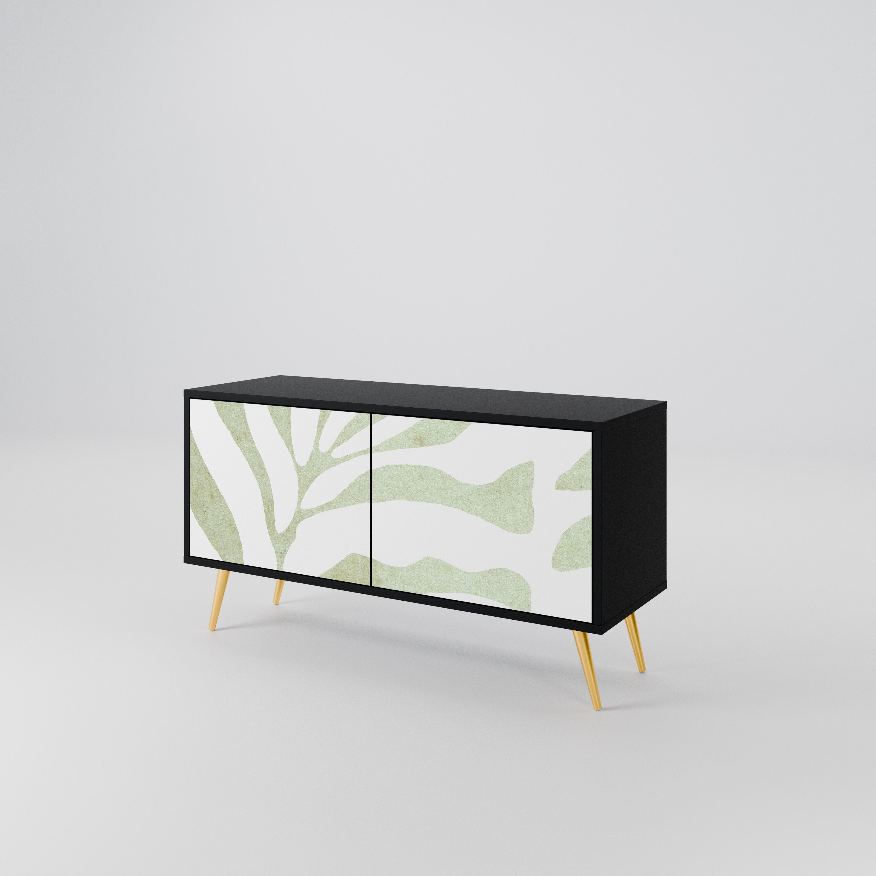BOTANICAL SPARK Compact 2-Door TV Cabinet