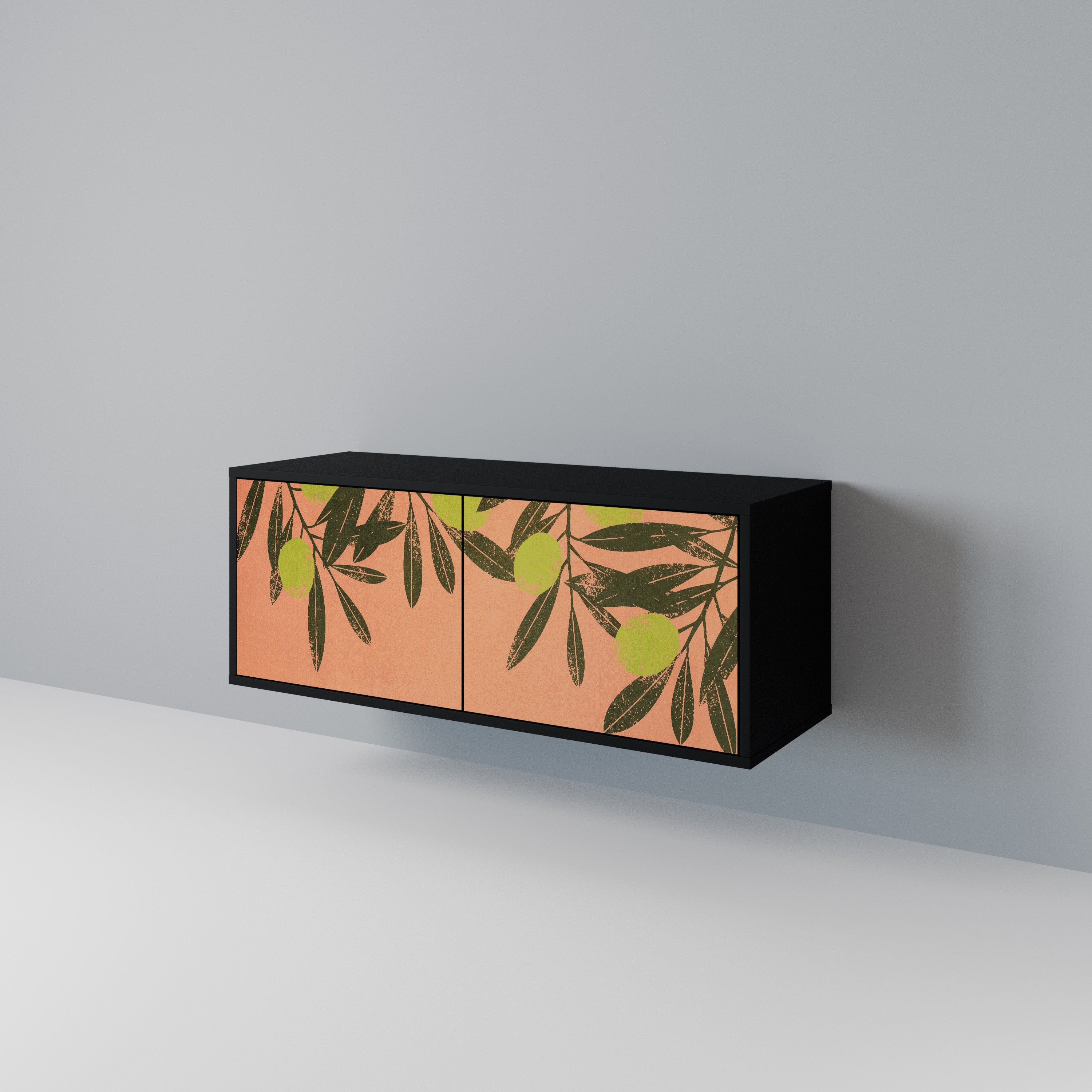 JUICY OLIVES Móvel de TV Compacto de 2 Portas