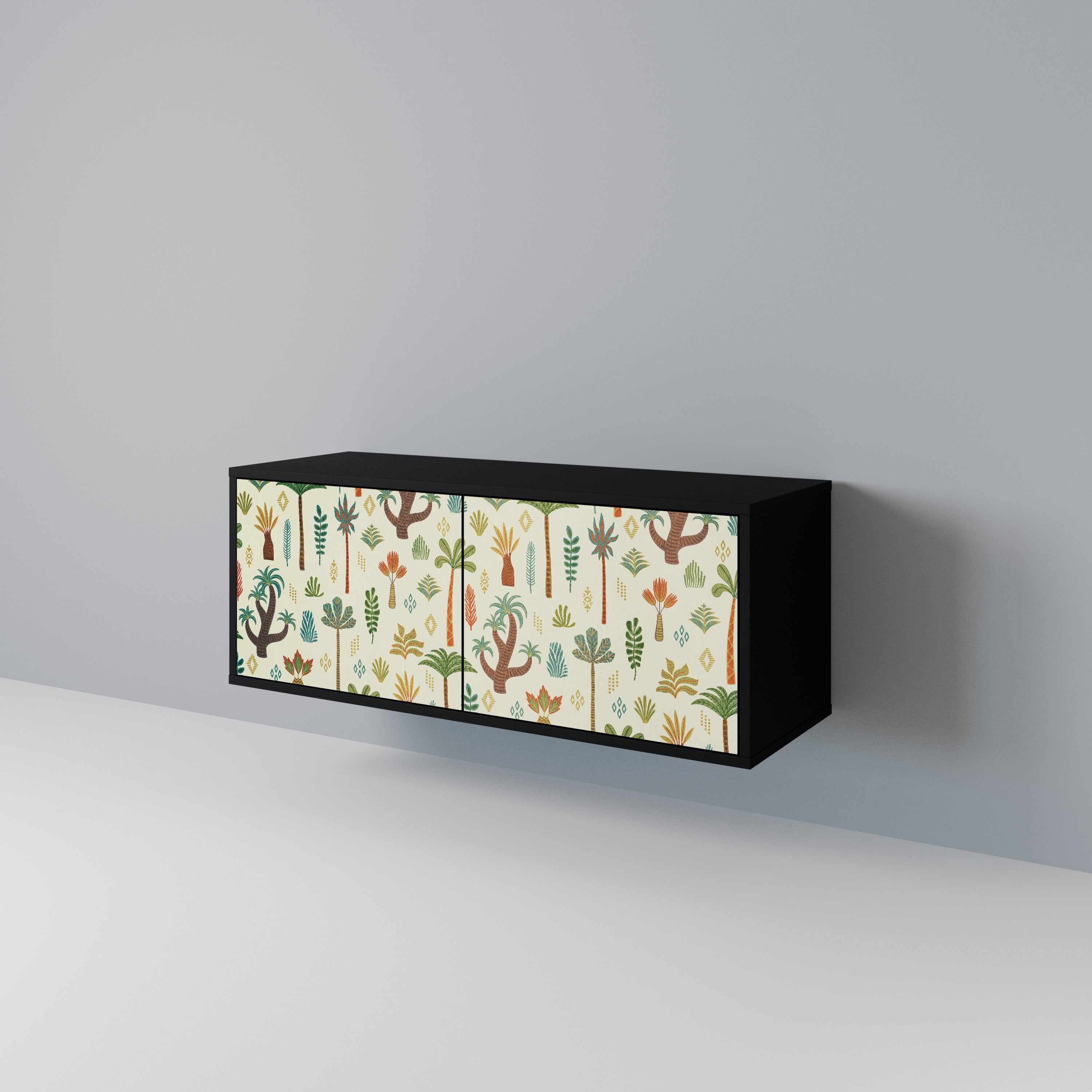 PALM SPRING Móvel de TV Compacto de 2 Portas