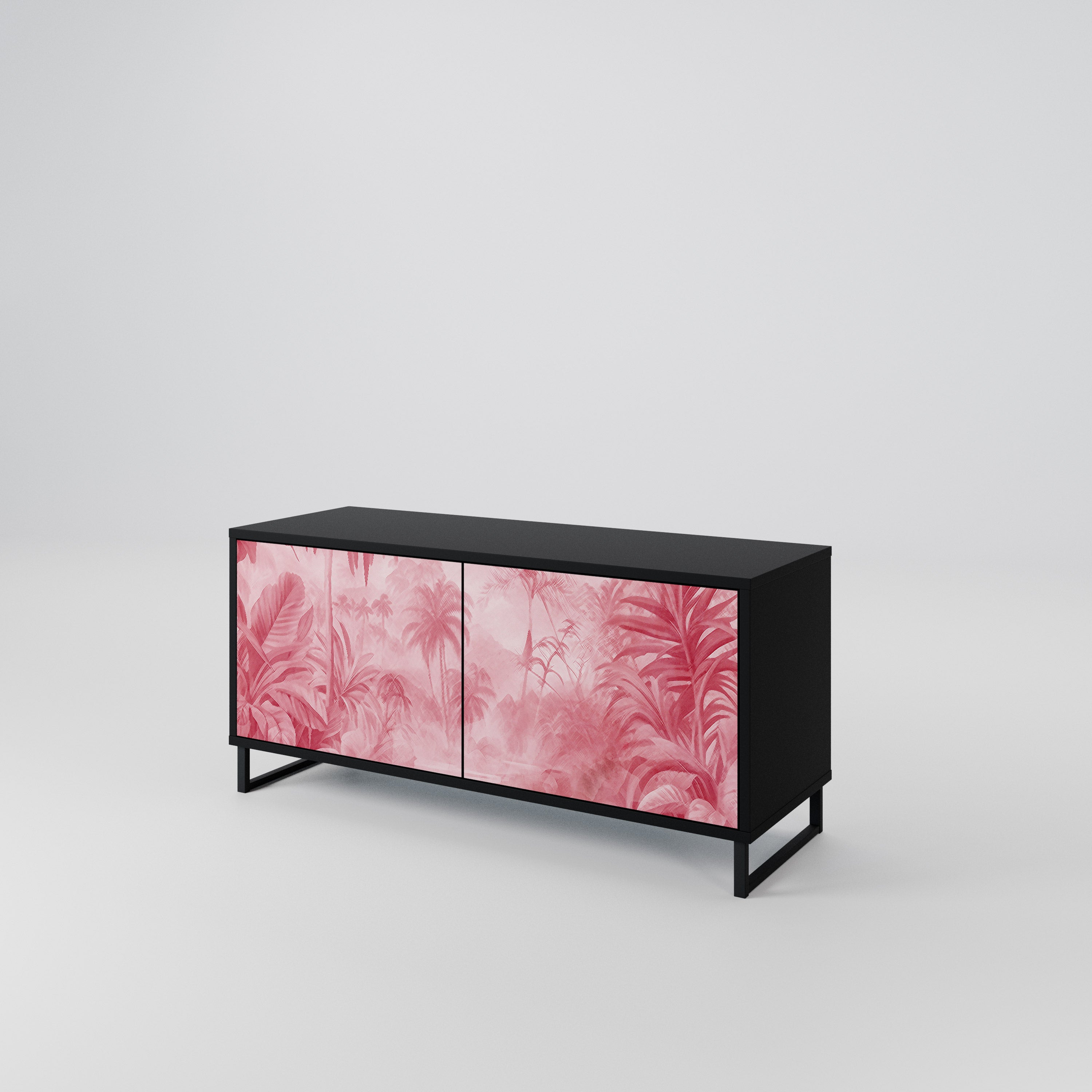 SWEET TROPICS Móvel de TV Compacto de 2 Portas