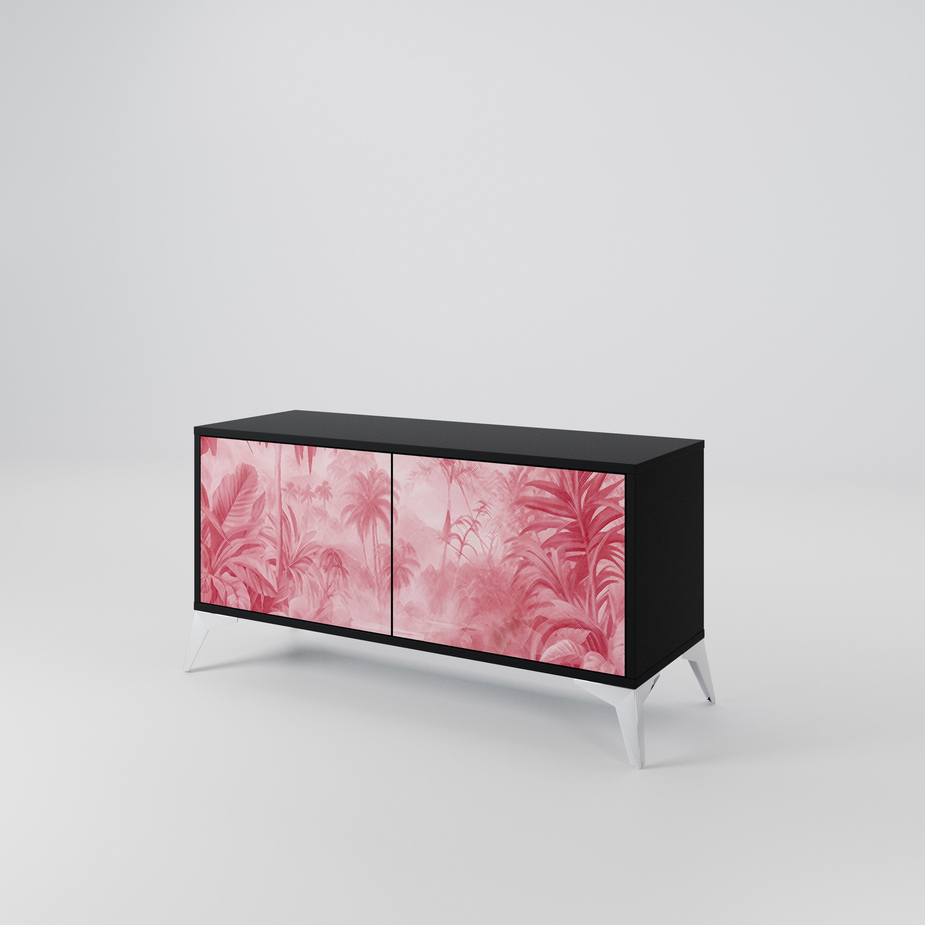 SWEET TROPICS Móvel de TV Compacto de 2 Portas