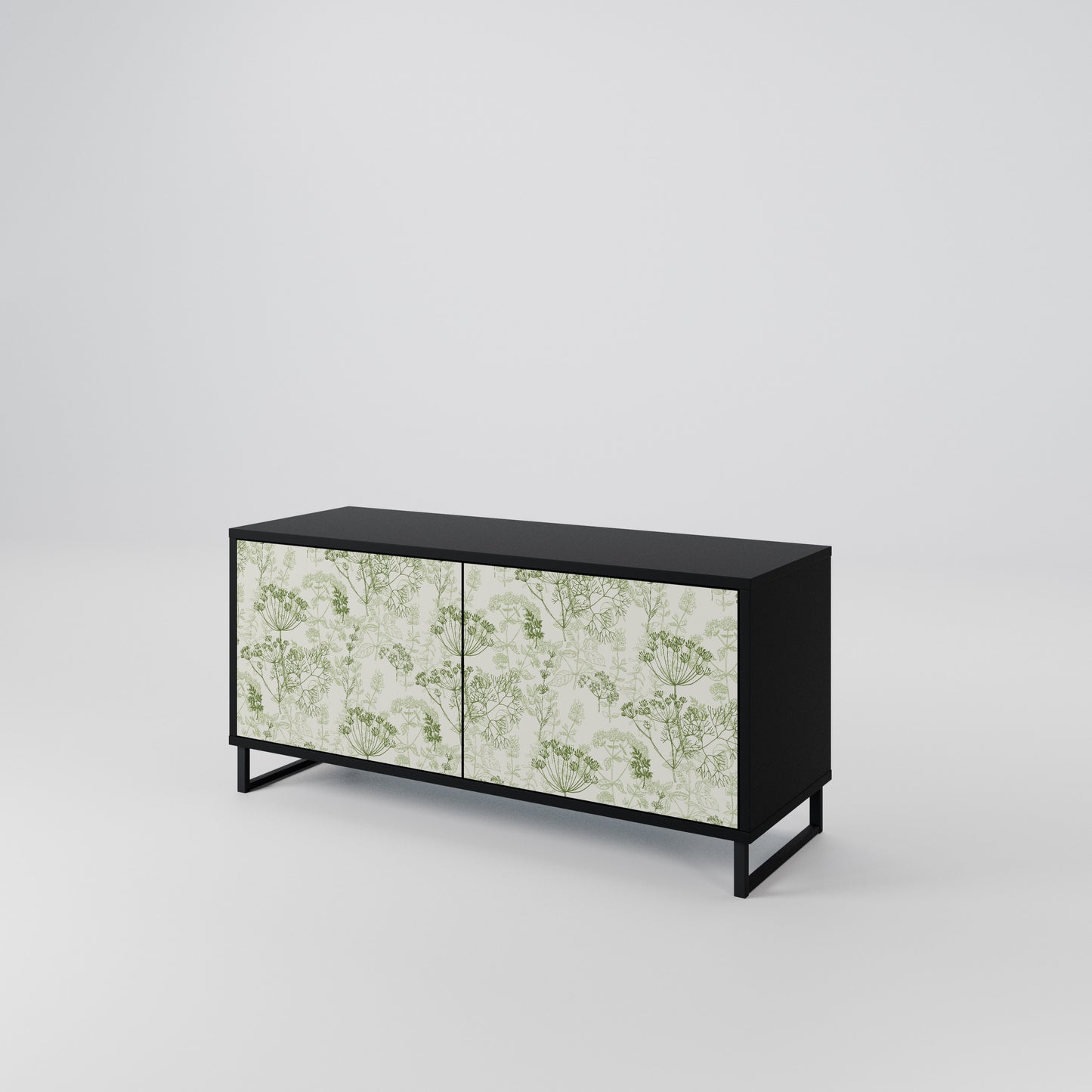 FENNEL BALDACHIN Compact 2-Door TV Cabinet