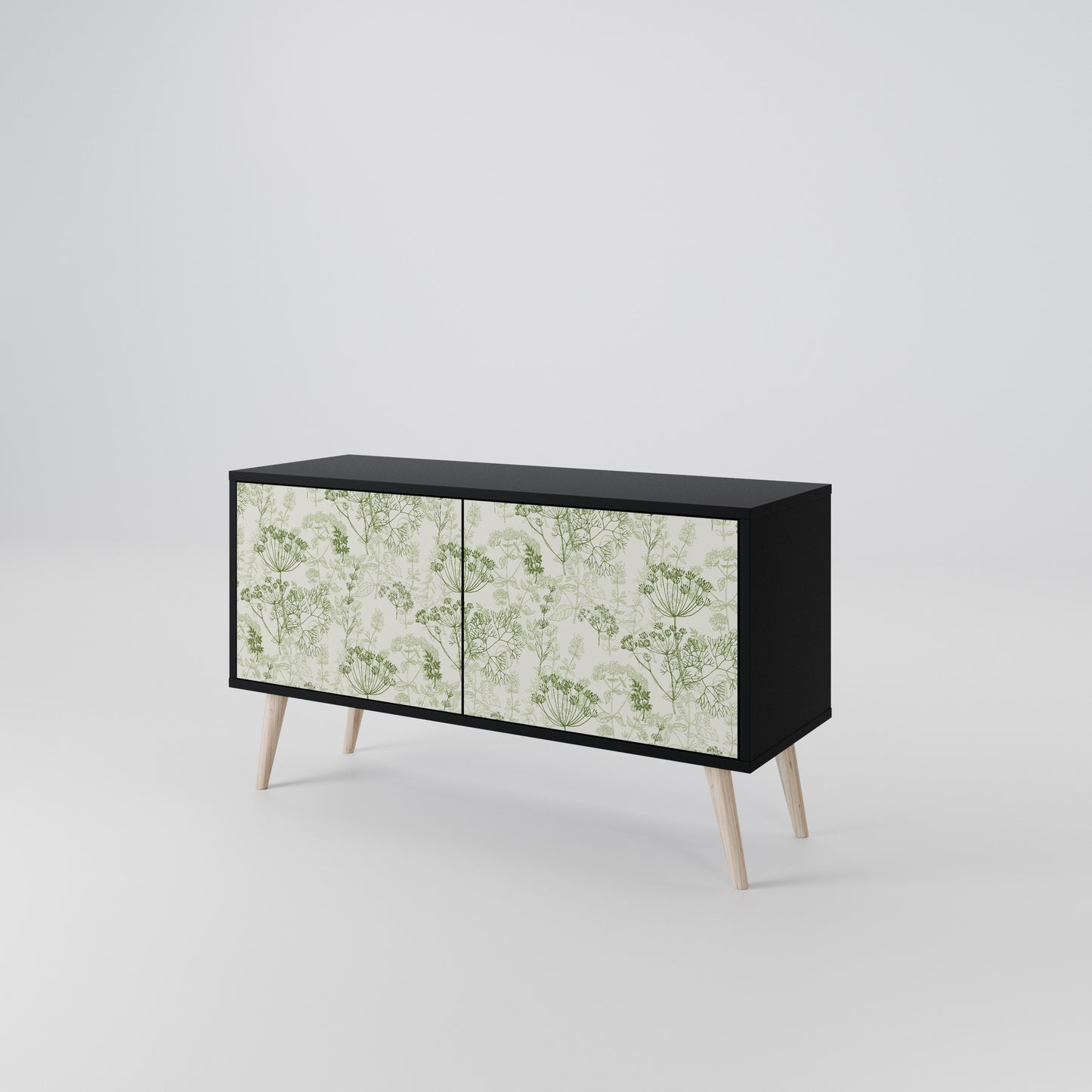 FENNEL BALDACHIN Compact 2-Door TV Cabinet