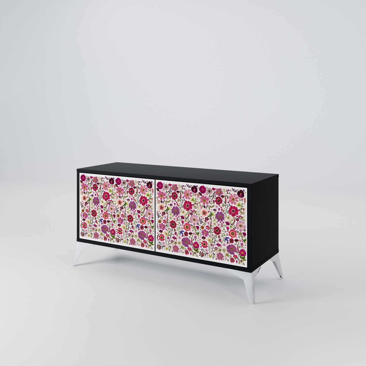 PETAL GARDEN Móvel de TV Compacto de 2 Portas