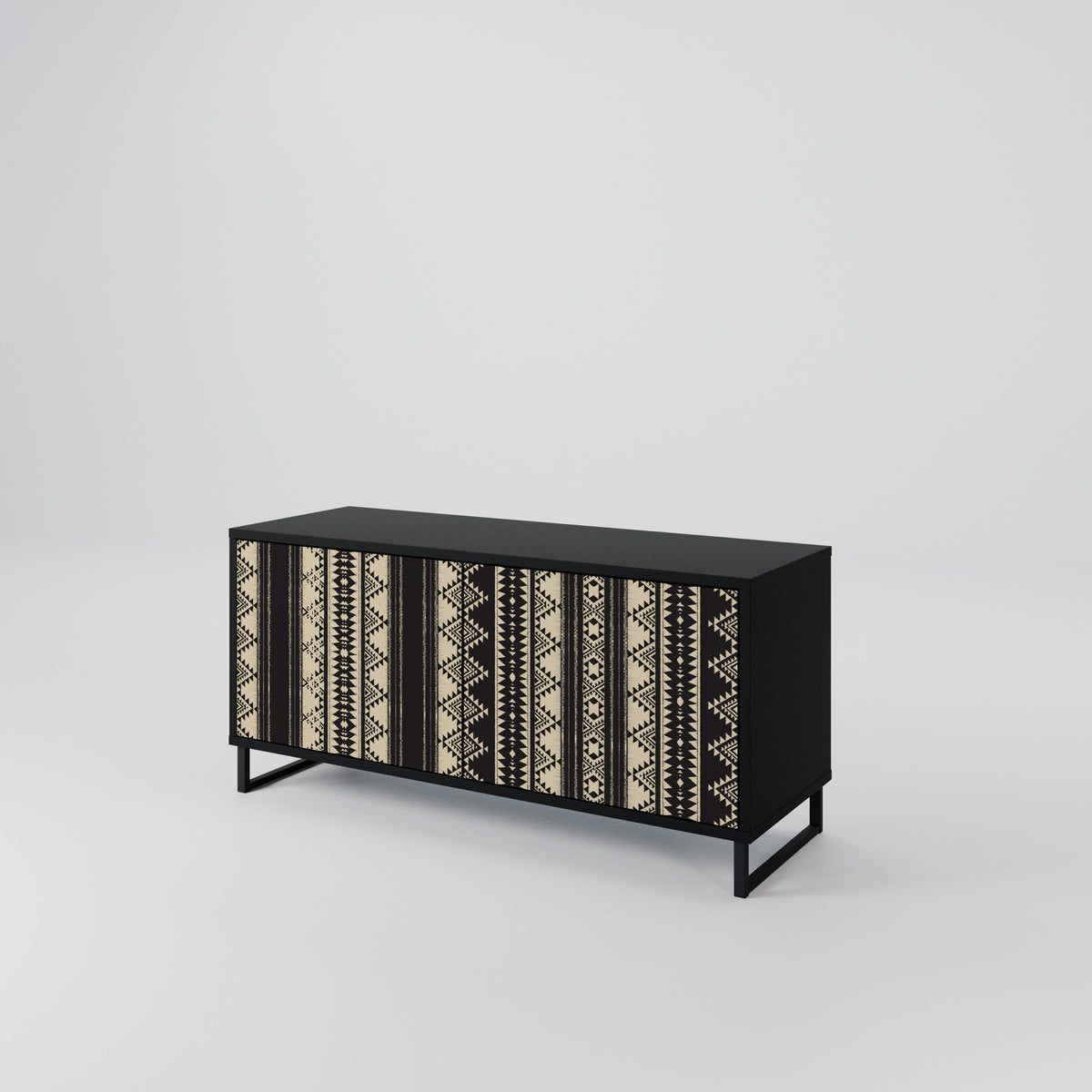 AZTEC Móvel de TV Compacto de 2 Portas