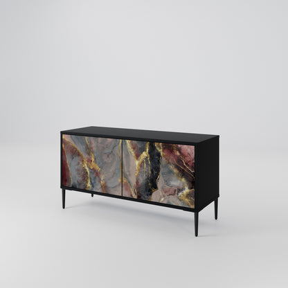 GOLDEN TIDES Compact 2-Door TV Cabinet