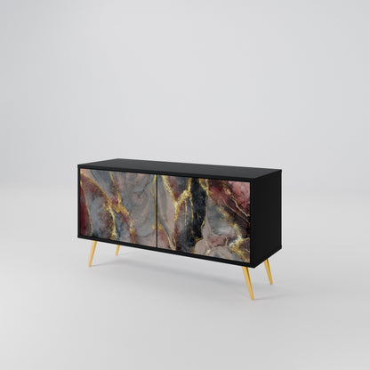 GOLDEN TIDES Compact 2-Door TV Cabinet
