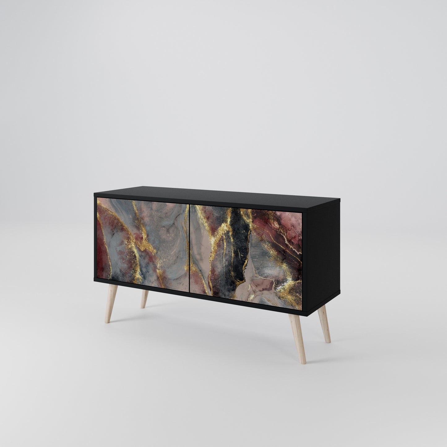 GOLDEN TIDES Compact 2-Door TV Cabinet