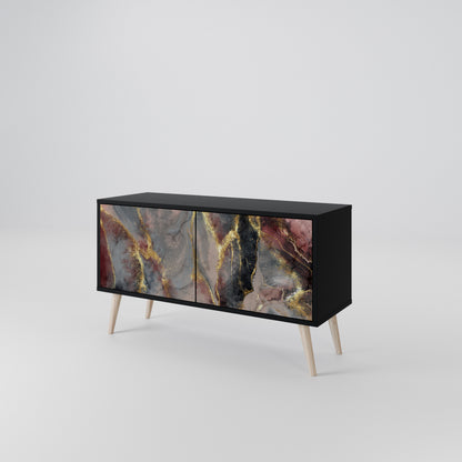 GOLDEN TIDES Compact 2-Door TV Cabinet