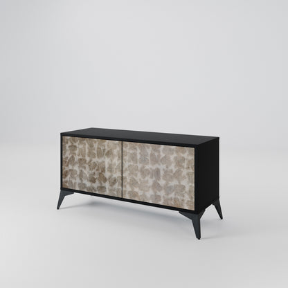 SLIGHTLY BLURRED Compact 2-Door TV Cabinet