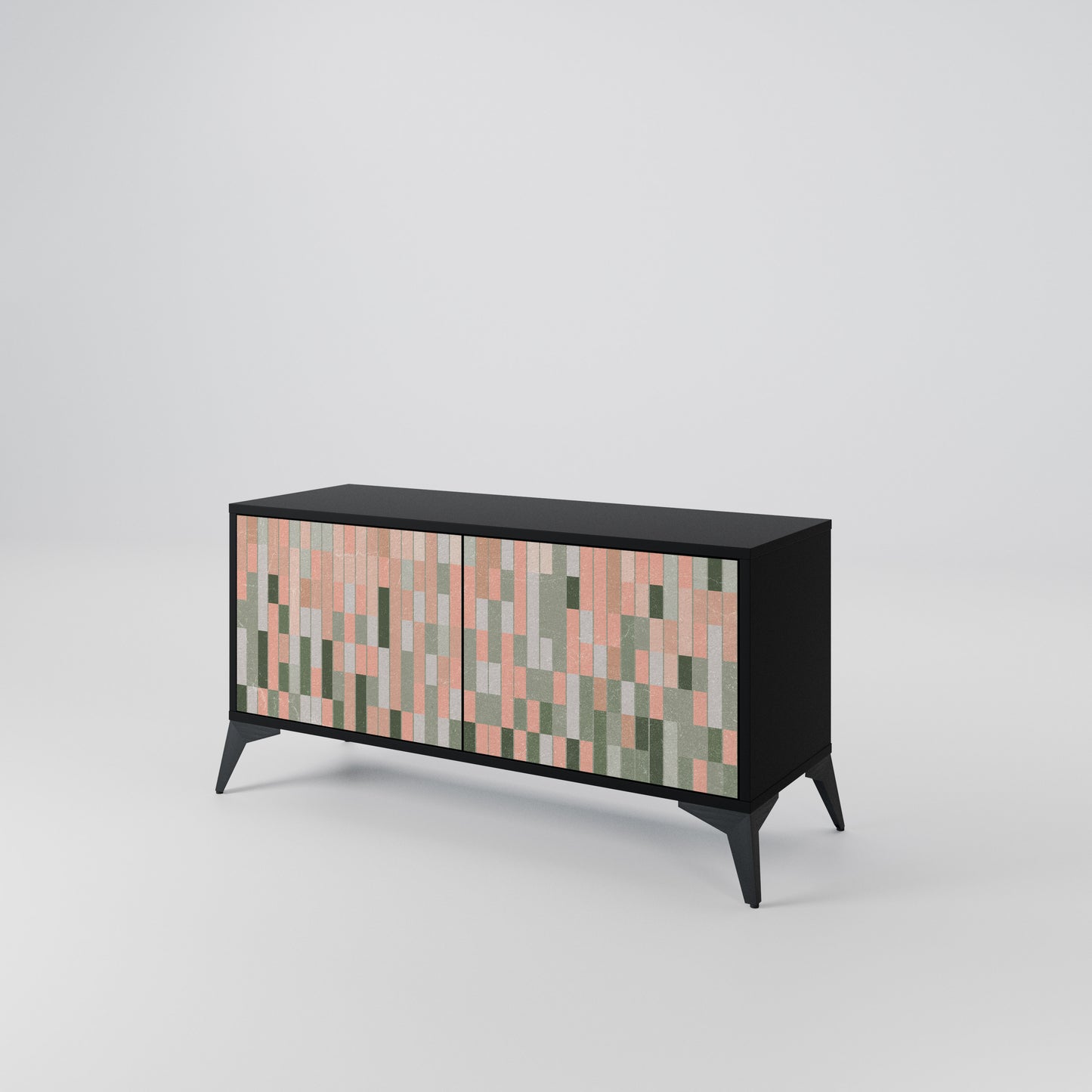 BUILDING THE FUTURE Compact 2-Door TV Cabinet