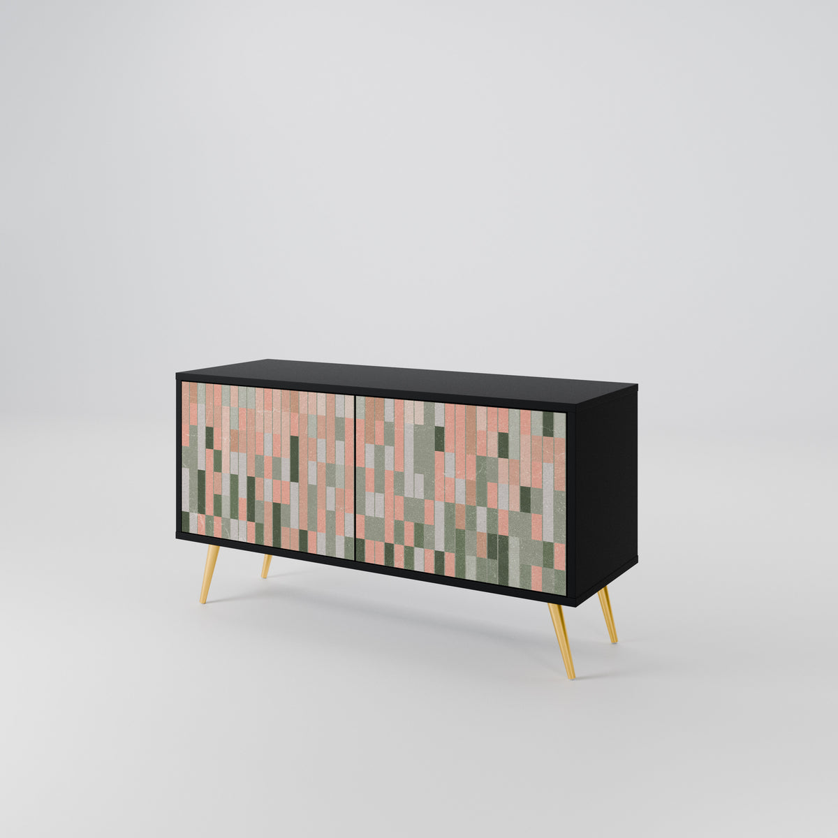BUILDING THE FUTURE Compact 2-Door TV Cabinet