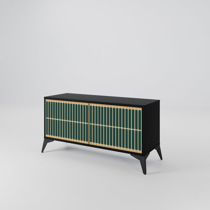 ILUSION GATE Compact 2-Door TV Cabinet