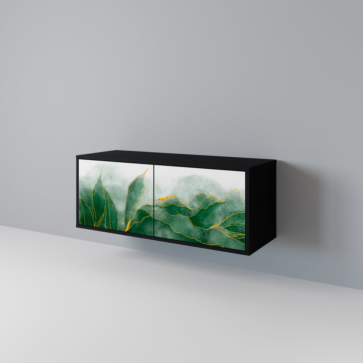 EXPENSIVE NATURE Móvel de TV Compacto de 2 Portas