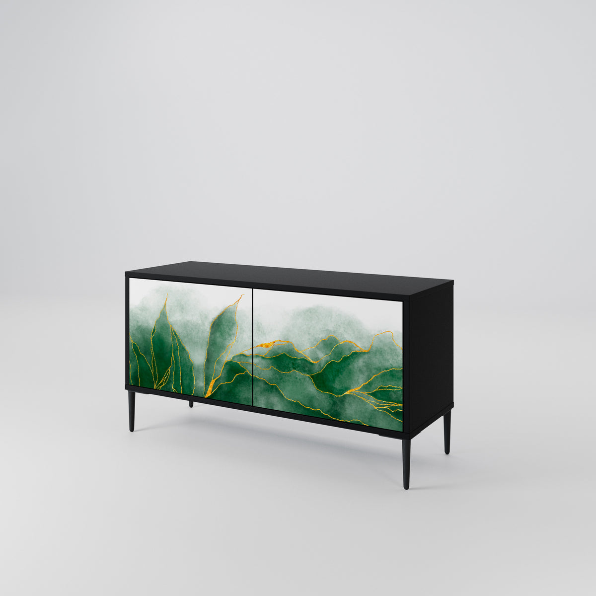 EXPENSIVE NATURE Móvel de TV Compacto de 2 Portas