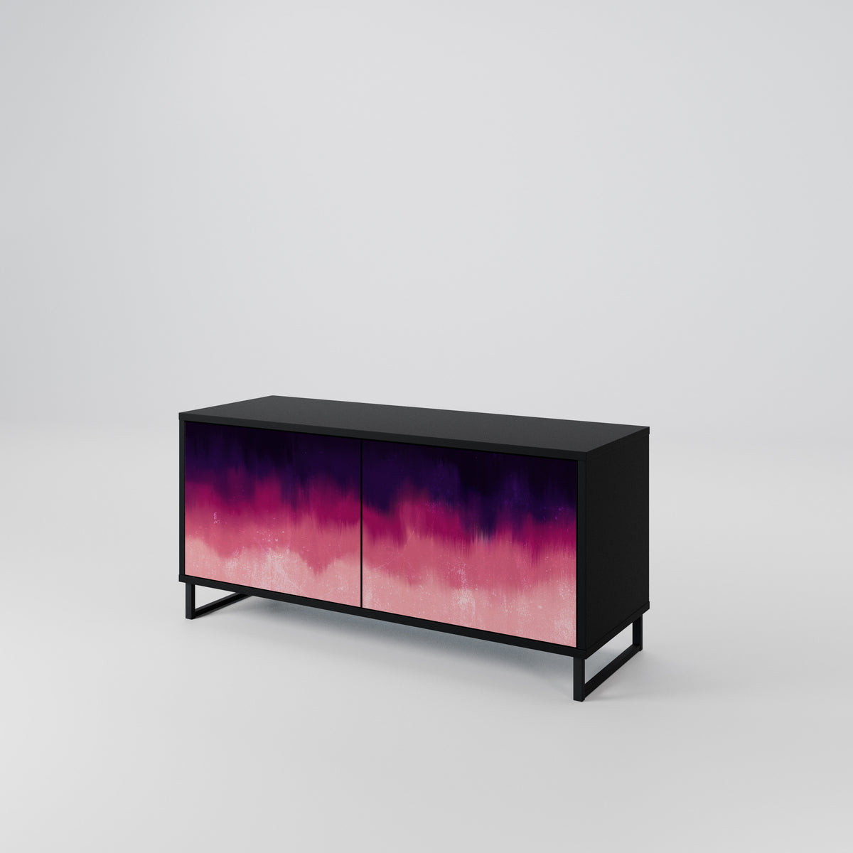 AURORA BOREALIS Móvel de TV Compacto de 2 Portas